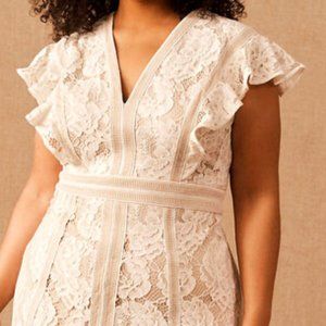 BHLDN Tadashi Shoji Placid Gown NWT